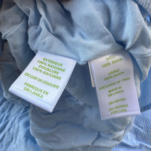 Lilly Pulitzer blue Delaney tunic dress with gold embroidered seashells - Picture 12 of 17